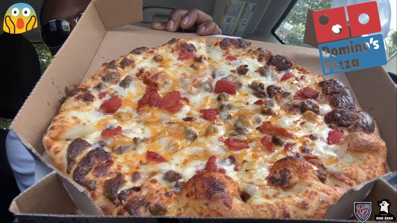 Domino's New Cheeseburger Pizza Review