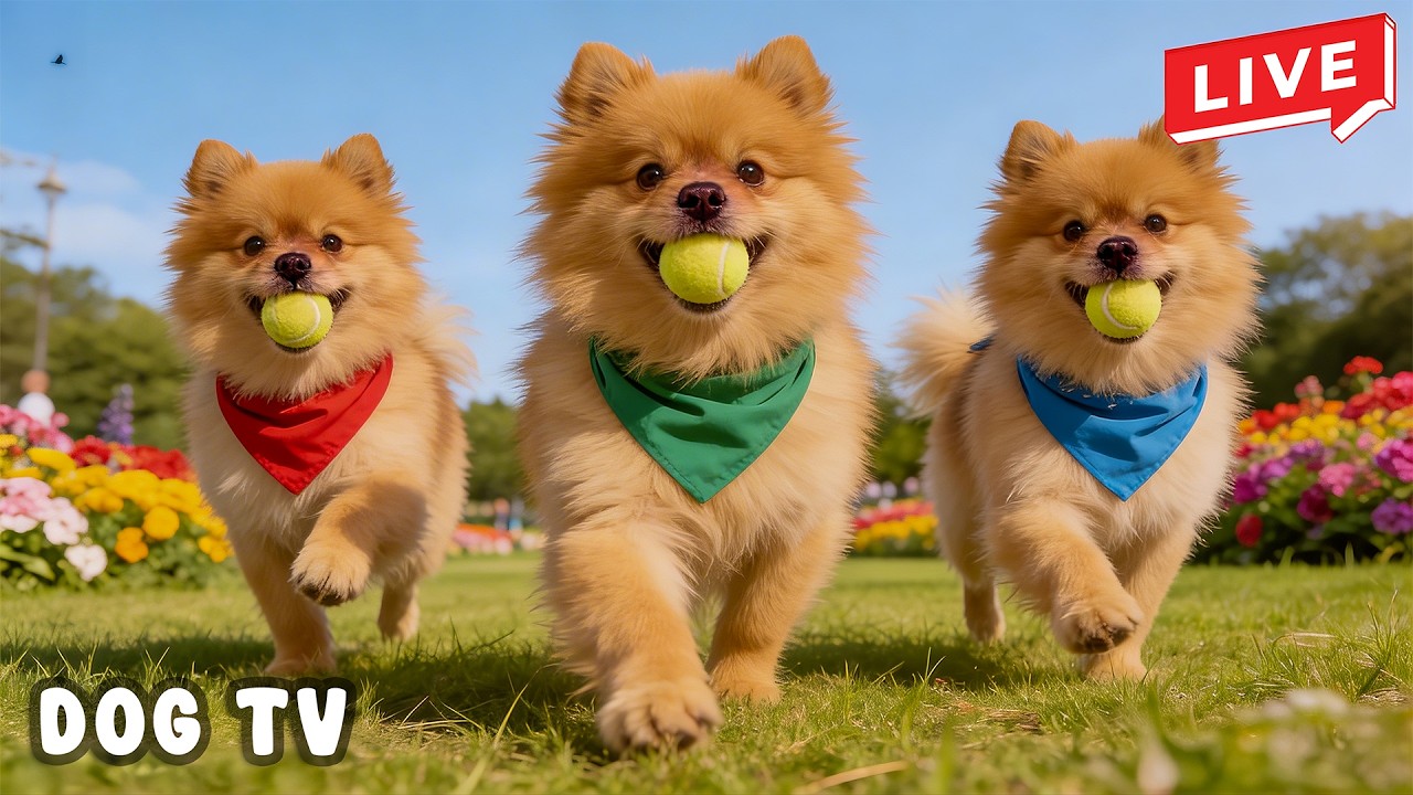 Dog TV 🐶 музыка с позитивной энергией для активных собак дома одних быть счастливыми 🐾🎶