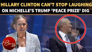 Michelle Obama Takes Nobel Peace Prize Swipe At Trump; Hillary Clinton Can't Hide Her Reaction