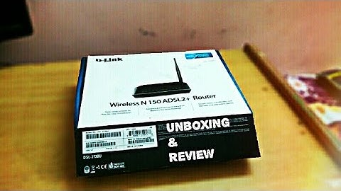 Wireless D-Link N150 ADSL2+ Router Review!