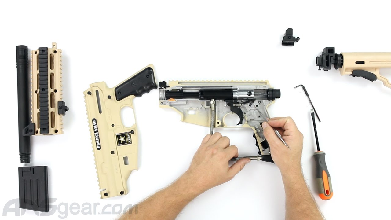 3Skull US Army Project Salvo Paintball Marker Gun Elite Sniper Set