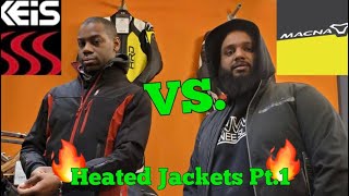 Keis Vs Macna Heated jackets! - The Competition is Heating Up! M.G.R