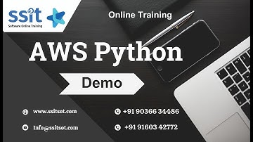 Python AWS Training Demo || SSIT Software Online Training @ 13/04/2023