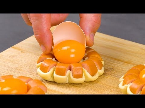 crack-an-egg-in-the-spiral-hot-dog-&-pop-it-in-the-oven-for-10-minutes