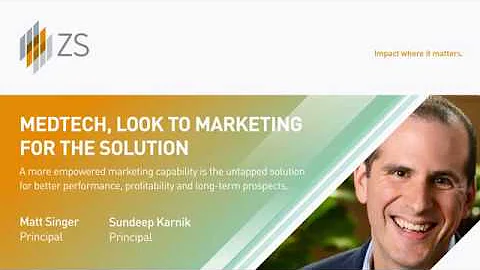 Can Marketing be the Answer to Medtech’s Business Challenges?