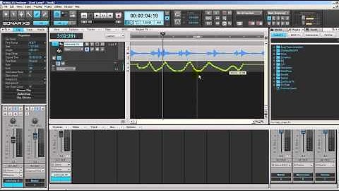 Assignement Music production week 3 - Sonar X3 Automation