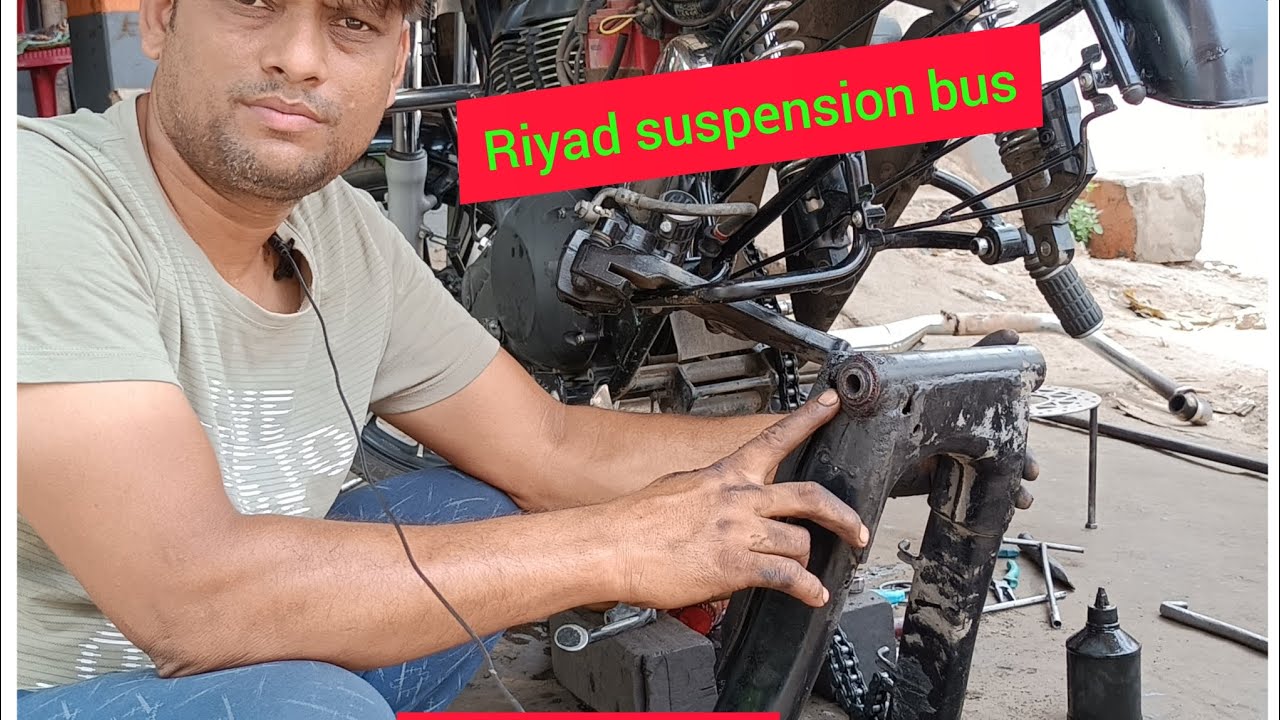 royal Enfield 500 Thunderbird suspension bush problem YouTube