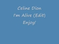 Celine Dion i'm alive male voice edit