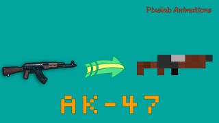 How I Made Ak-47 In Pixelab. Requested By Stick-Fahmid.
