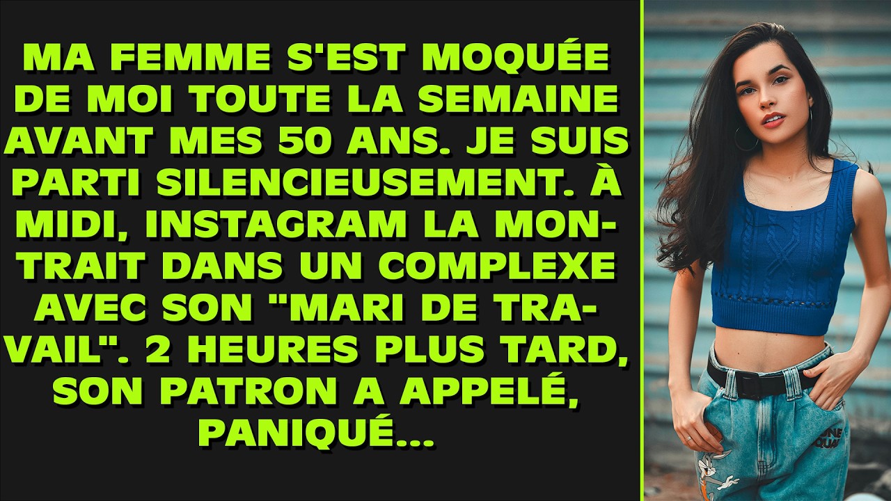 J'ai disparu après que le bébé de ma femme n'était pas le mien. Elle a déposé des documents pour