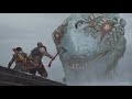 God Of War 4 - The World Serpent Encounter Scene
