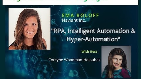 RPA, Intelligent Automation, & Hyperautomation - Progressive HR Live w/ guest Ema Roloff