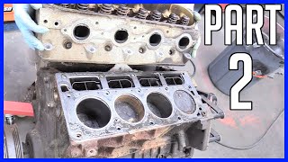 How to Build a 5.3L LS LM7 V8  Part 2: Removing Heads and Harmonic Balancer