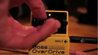 BOSS ODB-3 Bass Over-Drive Test and Review