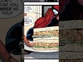 Spidey keeps on eating #marvel #spiderman #comics