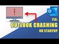 FIX: Outlook Crashing on Startup