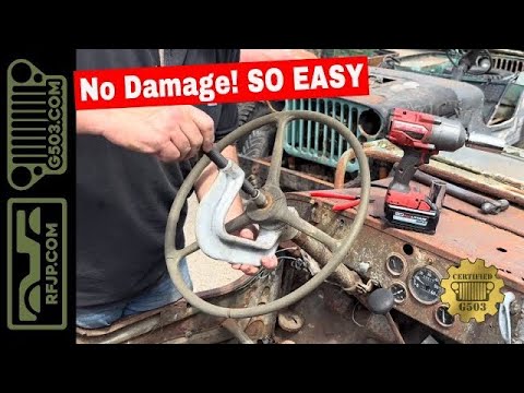 How Much Is A Steering Wheel Puller
