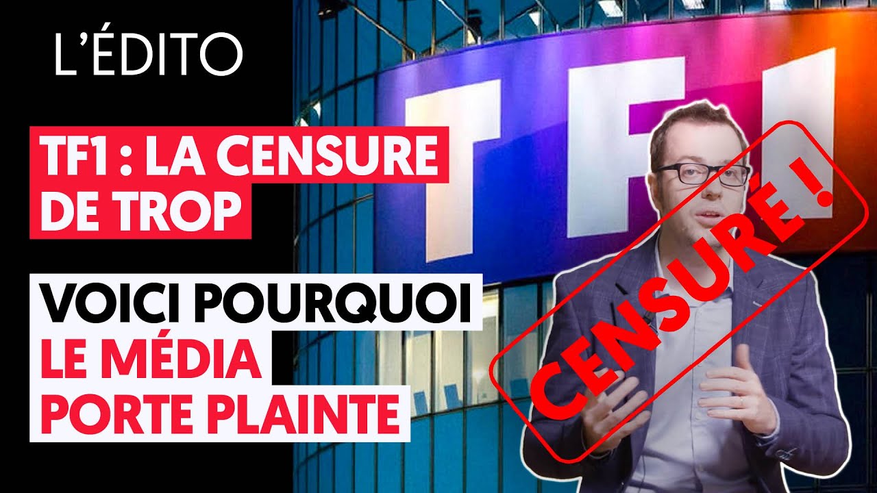 ⁣TF1 : LA CENSURE DE TROP / VOICI POURQUOI LE MÉDIA PORTE PLAINTE