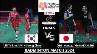 Finals | LEE Yu Lim/SHIN Seung C (KOR) vs Rin IWANAGA/Kie NAKAHASHI (JPN) [WD] Malaysia Master 2024