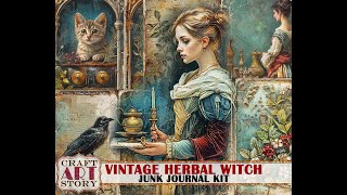 Vintage Herbal Witch junk journal pages by SharmStudio 297 views 1 month ago 4 minutes, 2 seconds