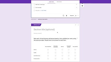 VIDEO How to Create A Google Forms Survey