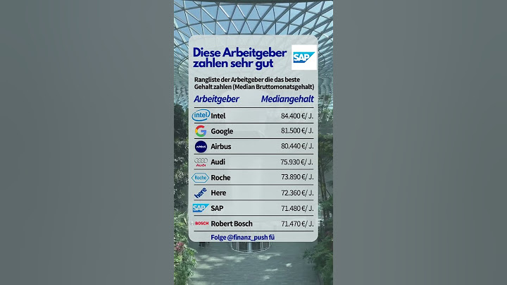 SO VIEL Gehalt zahlen diese Arbeitgeber!