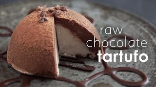 Raw Chocolate Tartufo (Vegan Alternative)