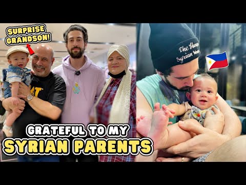 My ARAB PARENTS Surprise to My Half FILIPINO Son! + Their LIFE ADJUSTMENTS Here in the PH 🇵🇭