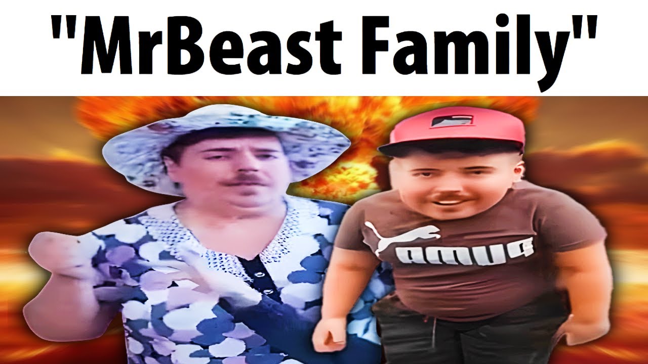MrBeast family #mrbeastmeme #funnyvideo #memestiktok #mrbeastfans
