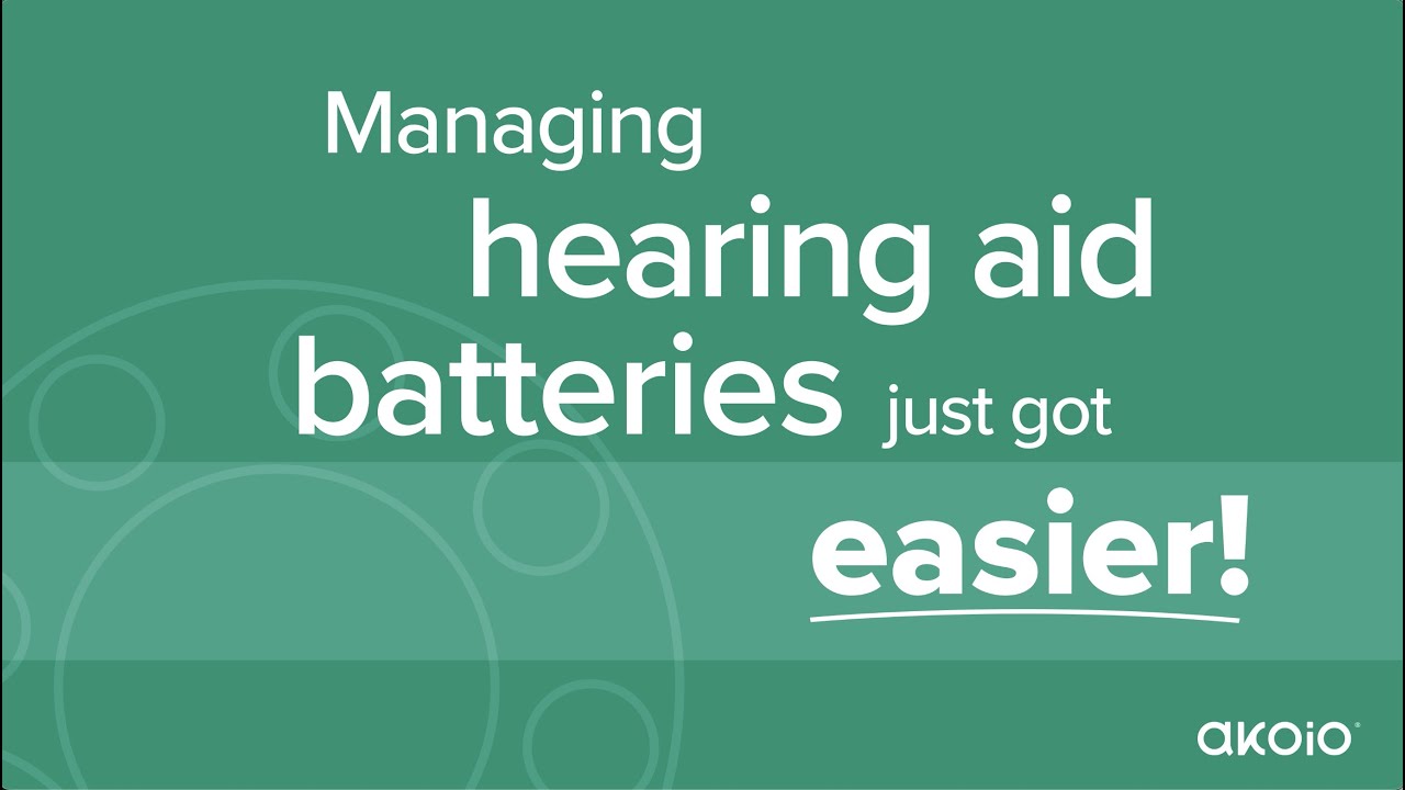 How To Use the Akoio Hearing Aid Battery Dispenser YouTube
