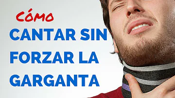 ¿Cómo puedo cantar sin rajarme?