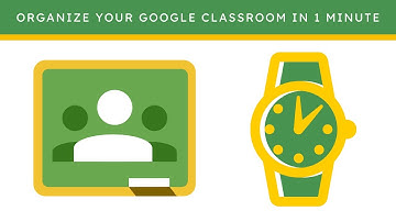 Organize Your Google Classroom in 1 Minute