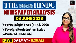The Hindu Analysis  03 June 2026  Current Affairs  Upsc  Drishti Ias English