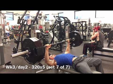 Smolov Jr wk3 and a trip to the ER - Gym Fail!!! Bench Press