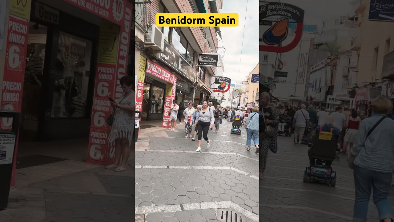 Centro Benidorm Spain 🇪🇸 | Benidorm today | Benidorm live