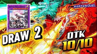 The 10/10 Tenpai Tech That Lets You Draw 2 For FREE! ⚡DENIAL DEITY DOTAN ft. Z-ARC [Master Duel]