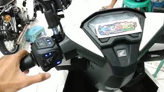 MANTAP!!! KLAKSON BMW SOUND DI VARIONEW125/VARIONEW150. ORDER WA  62 811-2570-720