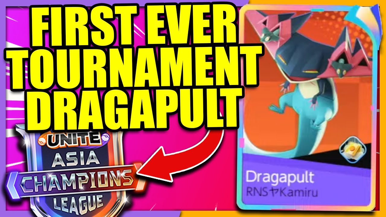 SEASON 9 Dragapult Pokemon Unite TIER LIST! 