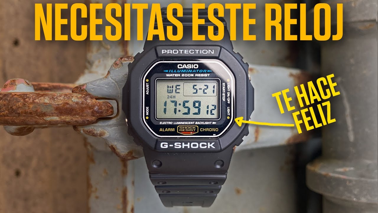 Necesitas este reloj!! 😮 Casio G-Shock DW-5600 😍 