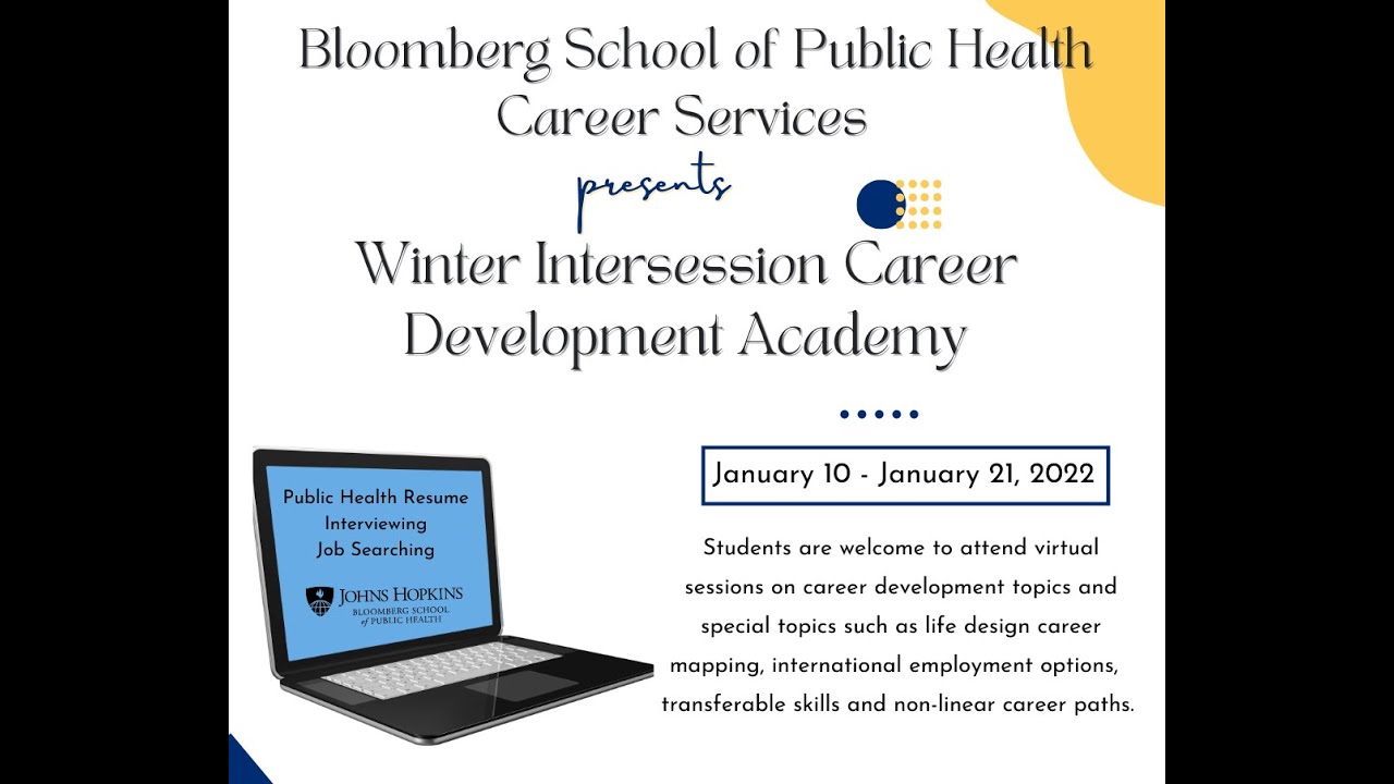 2022 Winter Intersession Career Development Academy Promo Video - YouTube