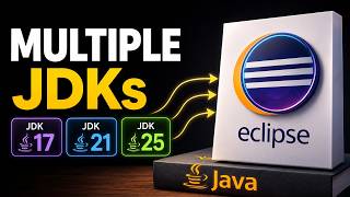 Eclipse IDE: Add Multiple JDKs (Java 17, 21 & 25)