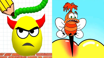 Help Monster 2 Tricky Puzzle vs Draw To Smash - Satisfying ASMR Games All Levels