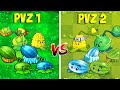 Team PULT PvZ 1 vs PvZ 2 - Who Will Win? - PvZ 2 Team Plant Vs Team Plant