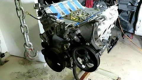 IT IS COMPLETE...: C5 Corvette LS3 Engine Pull