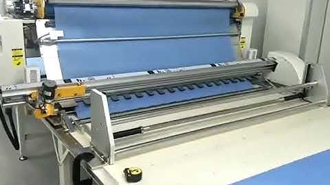 Richpeace Fabric Spreading Machine Running in Customer