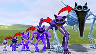Evolution Of Catnap Smiling Critters Bosses In Poppy Playtime Chapter 3 - Garrys Mod