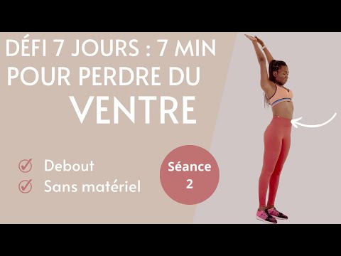 🔥DÉFI 7 JOURS : 7 MIN PERDRE DU VENTRE 🔥7 DAY CHALLENGE: 7 MIN HOME WORKOUT TO LOSE BELLY FAT🔥