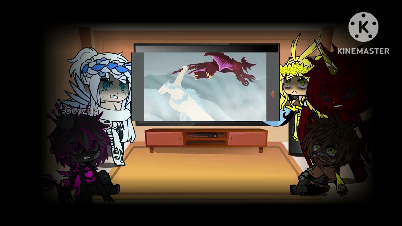 Kaijus reaccionan/react to shimo vs destoroyah by @ShadowGhidraxOfficial Request/Pedido