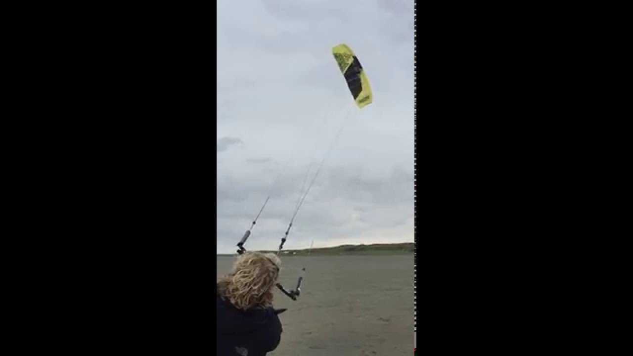 Power/depower performance Peak2 kite