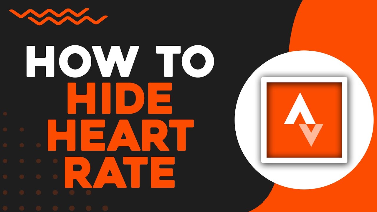 How To Hide Heart Rate in Strava App (Easiest Way) - YouTube